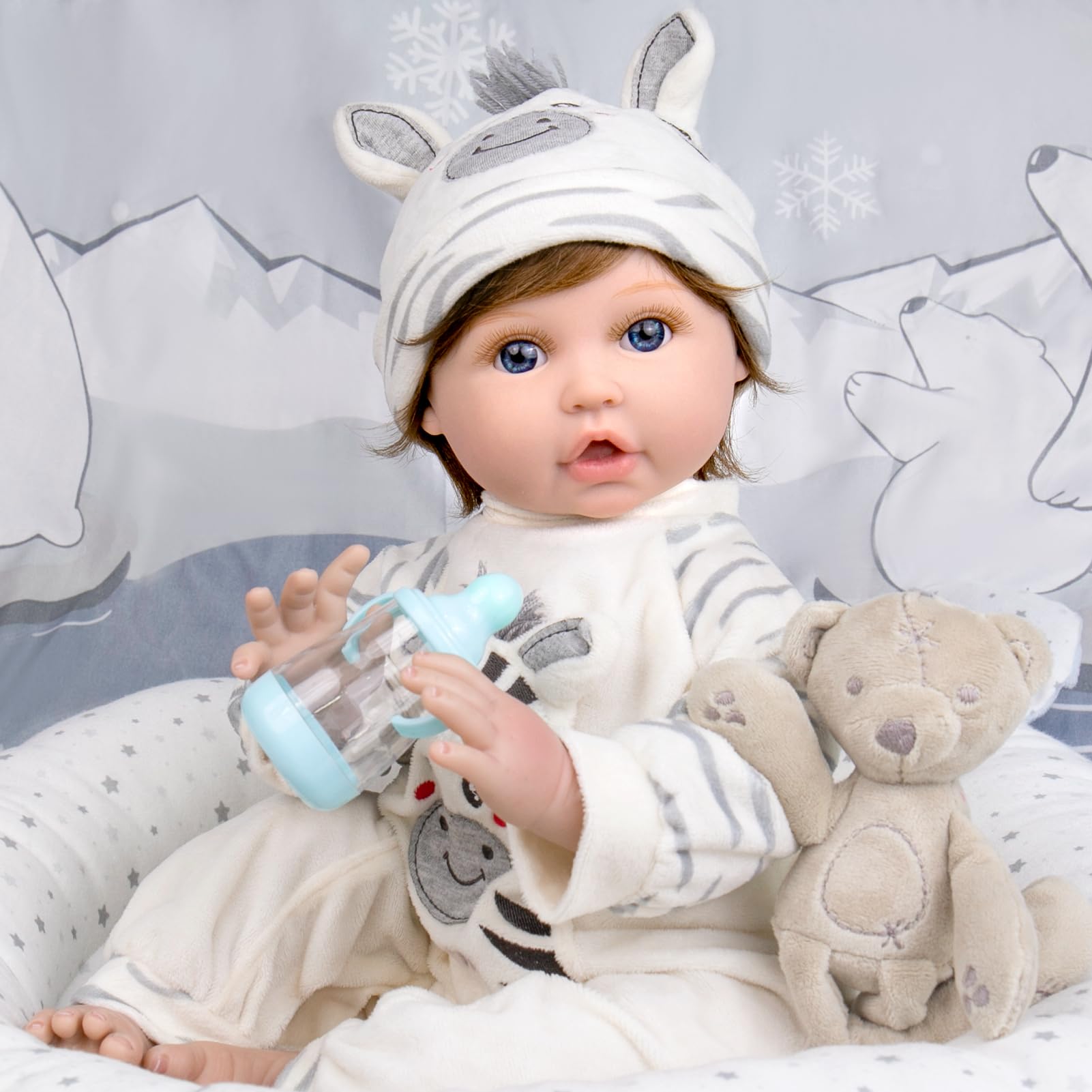 Amazon.co.jp: Aori リボーンベビードール リアルなビニール製